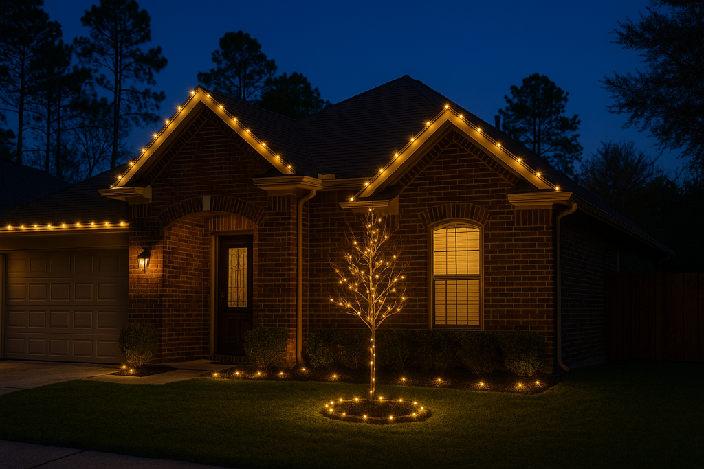 Warm white roof, Conroe, Tx